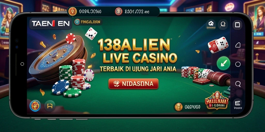 Tampilan gameplay Live Casino yang menarik dan dinamis dari 138ALIEN.