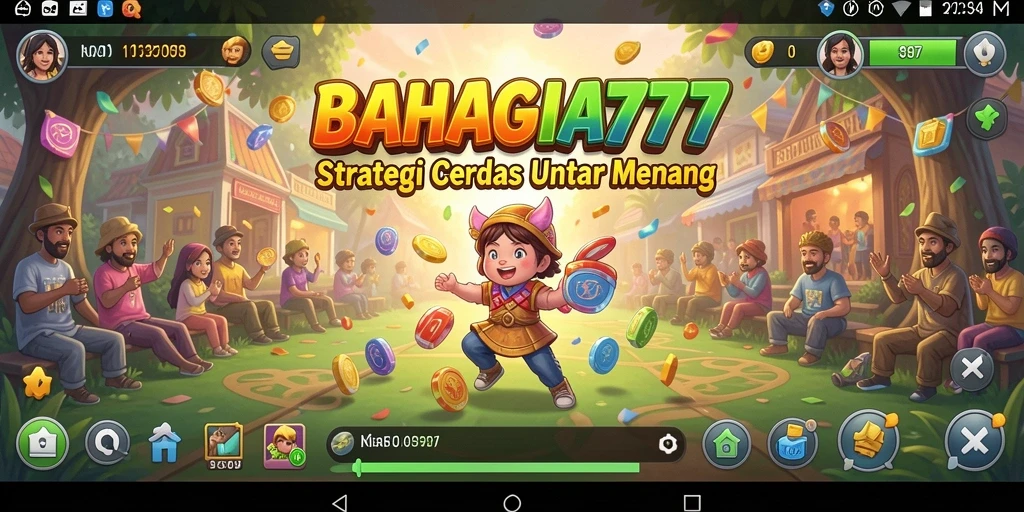 Gameplay seru dan strategis dalam BAHAGIA777.