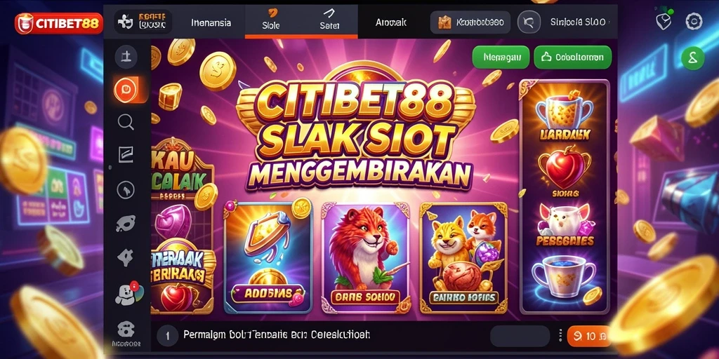Screenshot gameplay CITIBET88 yang penuh warna dan menarik.