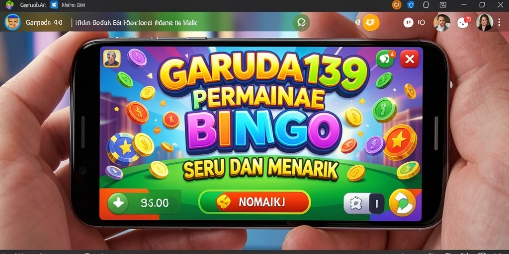 Tampilan gameplay GARUDA138 dengan antarmuka bingo yang menarik.