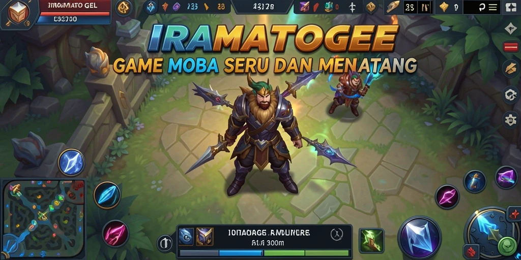 Tangkapan layar gameplay <strong>IRAMATOGEL</strong> yang mendebarkan dan penuh aksi.
