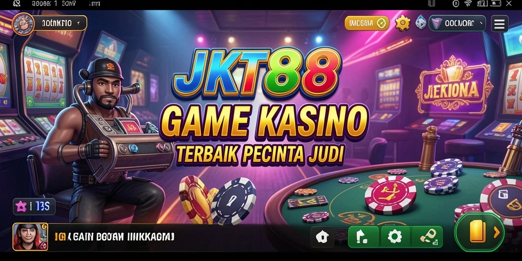 Tampilan menarik dari gameplay Kasino JKT88 yang mengasyikkan.