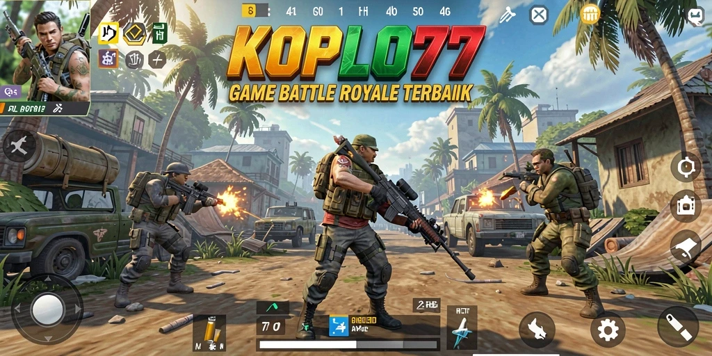Gameplay seru KOPLO77 dengan pertempuran epik antar pemain.
