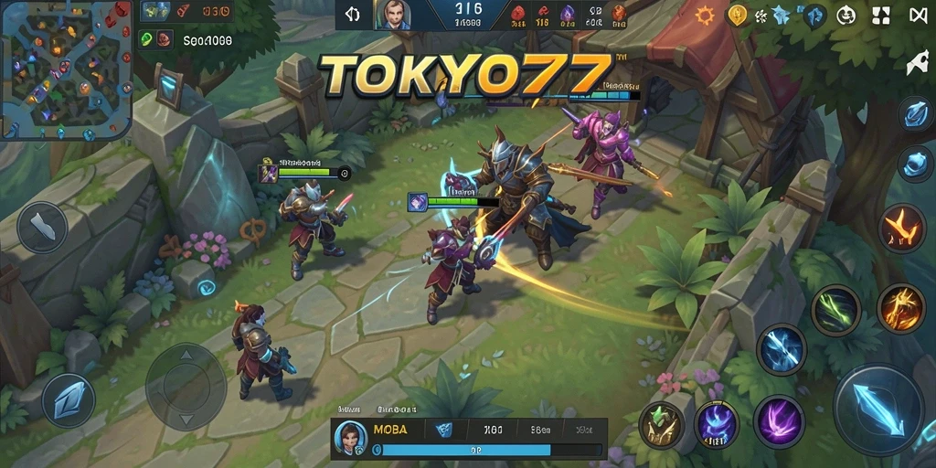 Gameplay seru TOKYO77 dengan karakter unik dan grafis mengesankan.