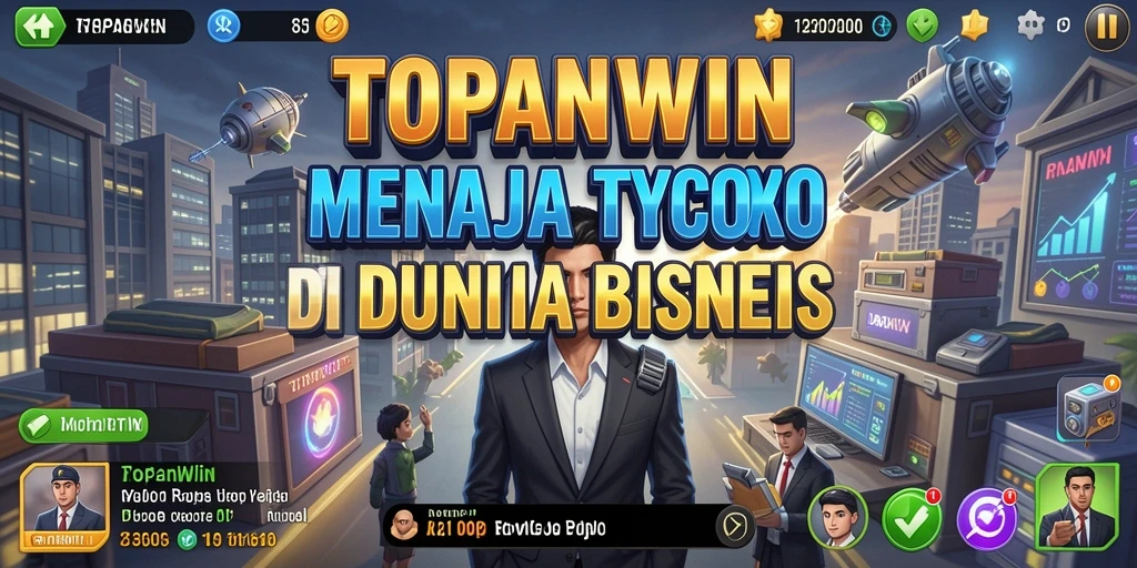 Tampilan gameplay menarik dari <strong>TOPANWIN</strong> saat membangun kerajaan bisnis.